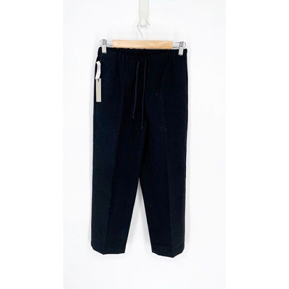Aritzia The Group Babaton Jimmy Pull On Ankle Pants in Black Women's XS NEW - Picture 2 of 9